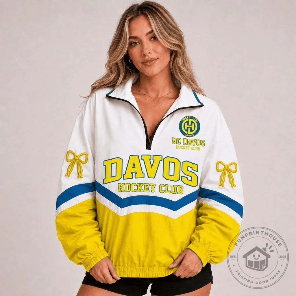 HC Davos Hockey Club National League Quarter Zip Jacket for Women