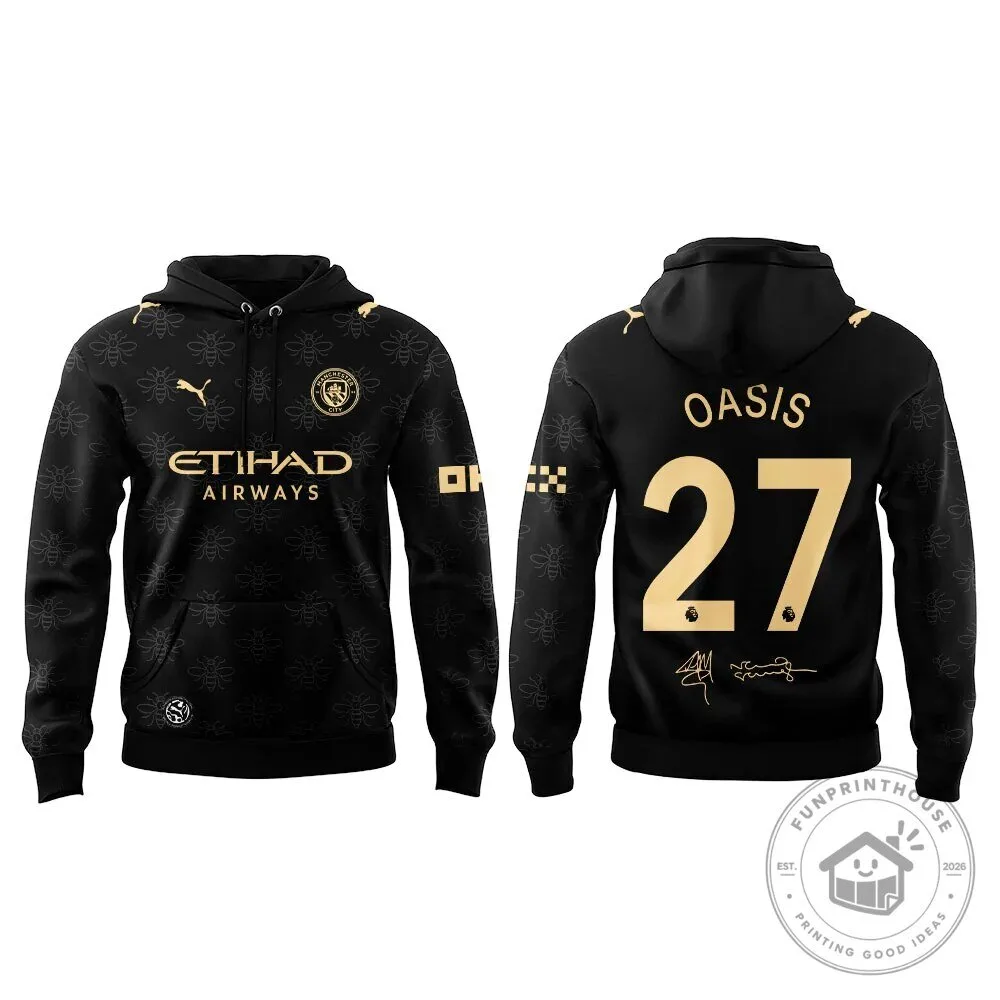 Oasis Live 27 Manchester City Etihad Stadium Concert Black Hoodie 8 Oasis Live 27 Manchester City Etihad Stadium Concert Black Hoodie