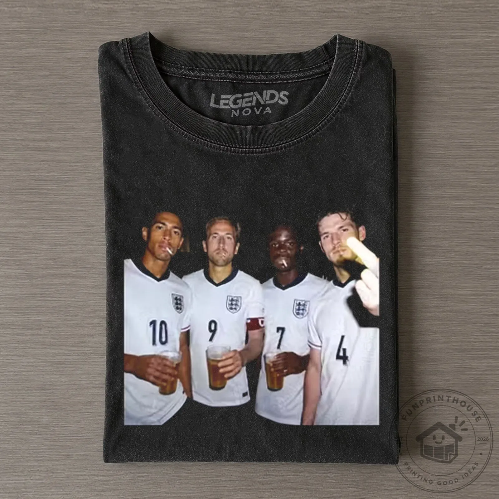 Jude Bellingham England Football Team Photo Graphic T-Shirt