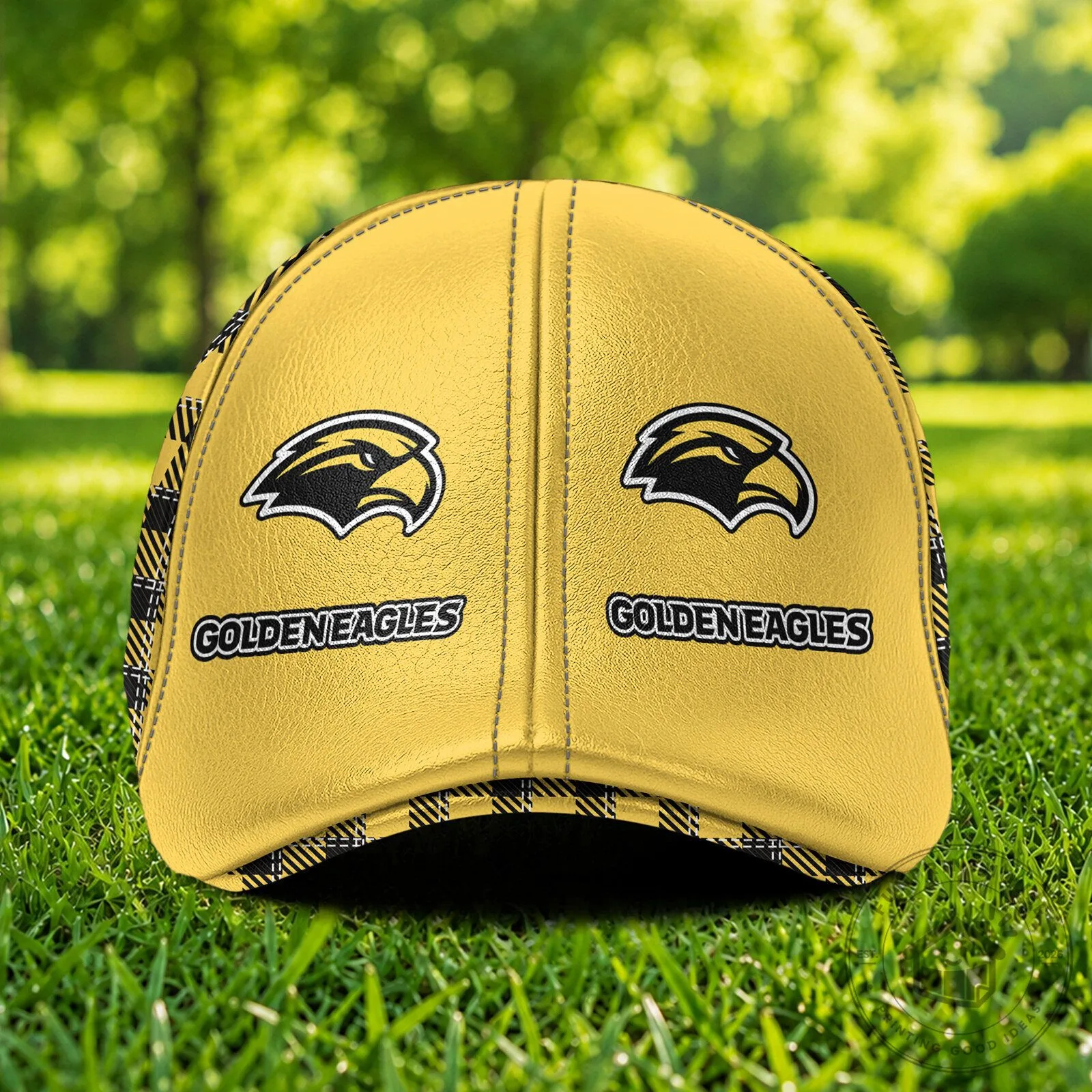 Southern Miss Golden Eagles NCAA Custom Name Plaid Golf Cap Hat 10 Southern Miss Golden Eagles NCAA Custom Name Plaid Golf Cap Hat