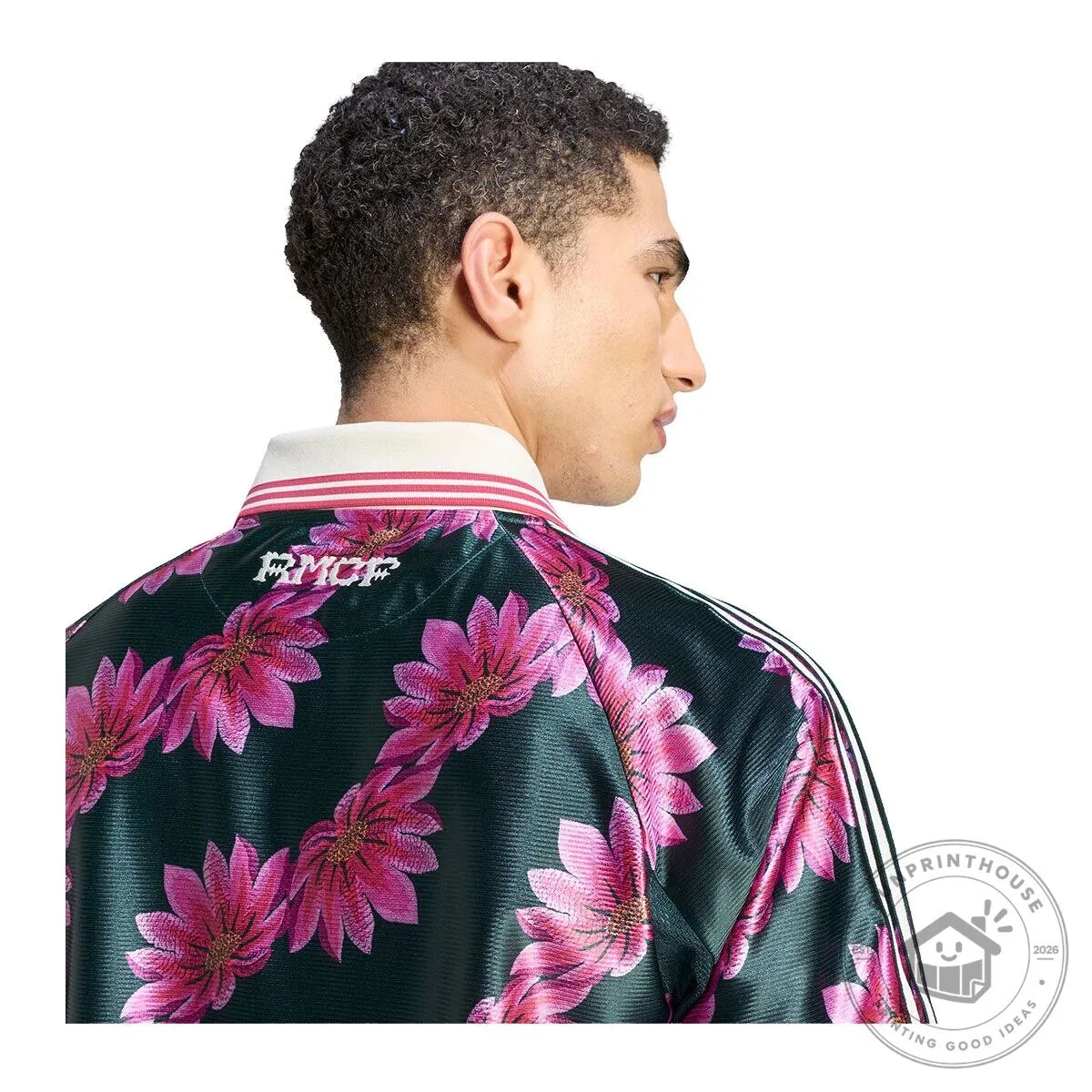 Real Madrid Floral Pattern Adidas Team Soccer Football Jersey 11 Real Madrid Floral Pattern Adidas Team Soccer Football Jersey