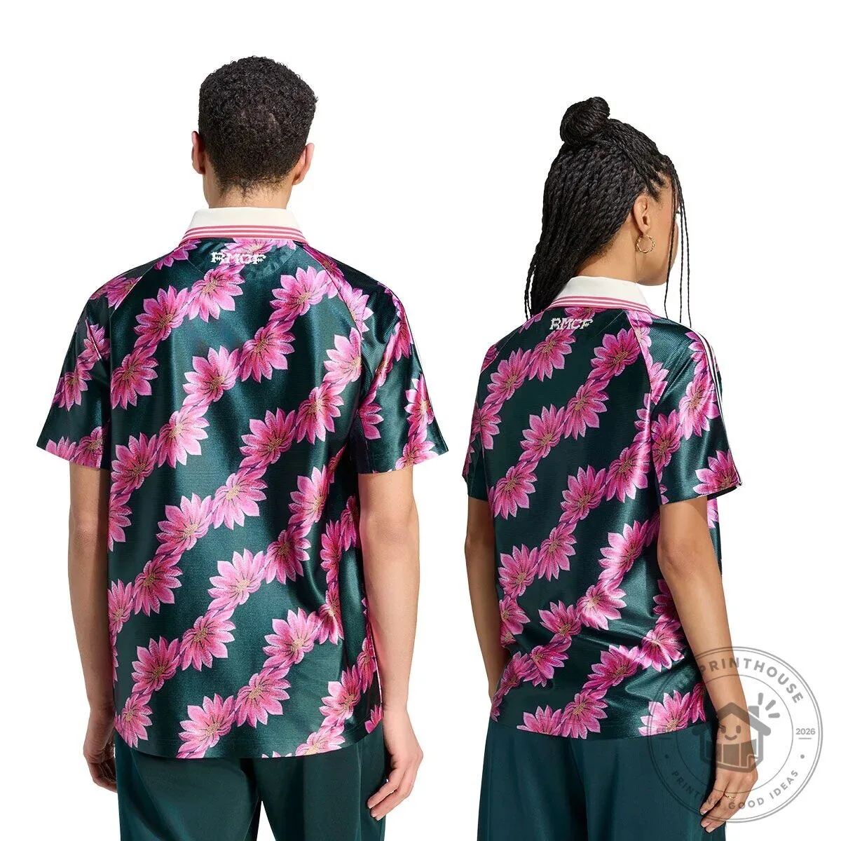 Real Madrid Floral Pattern Adidas Team Soccer Football Jersey 13 Real Madrid Floral Pattern Adidas Team Soccer Football Jersey