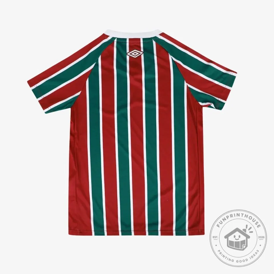 Fluminense Football Club Home Kit 2025-2026 Kids Soccer Jersey and Shorts Set 10 Fluminense Football Club Home Kit 2025-2026 Kids Soccer Jersey and Shorts Set