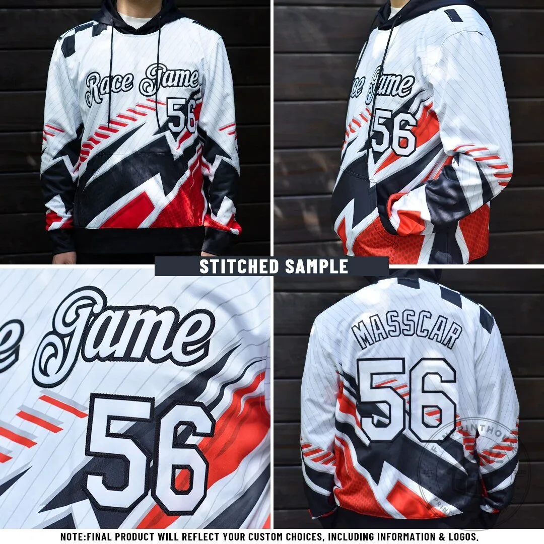 Custom Name and Number Pullover Hoodie with Ice Cream Waffle Cone Drip Sprinkles Design 12 Custom Name and Number Pullover Hoodie with Ice Cream Waffle Cone Drip Sprinkles Design